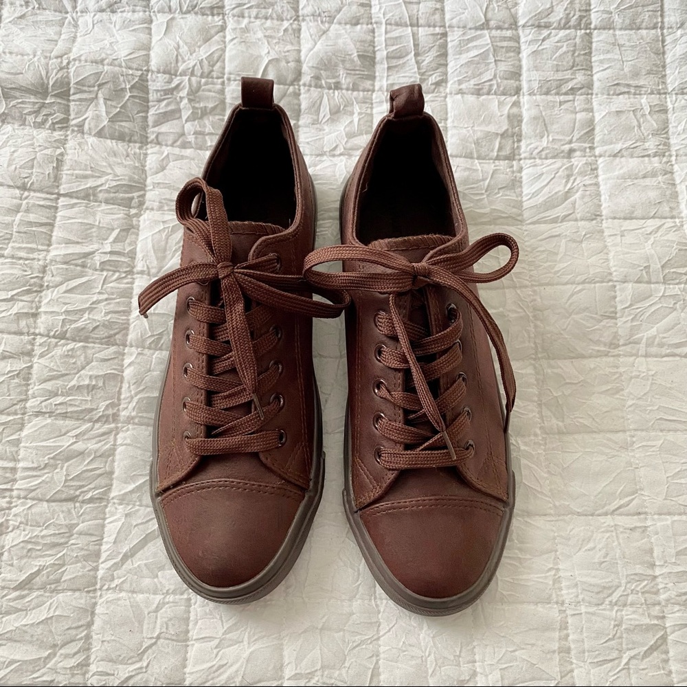 Maurices Haven Faux Leather Sneaker